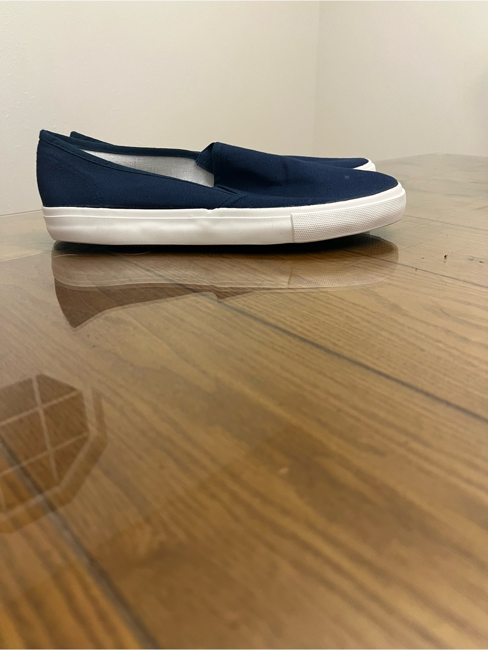 Women's Jab Blue Canvas SlipON Sneaker/Casual Shoes Size 9